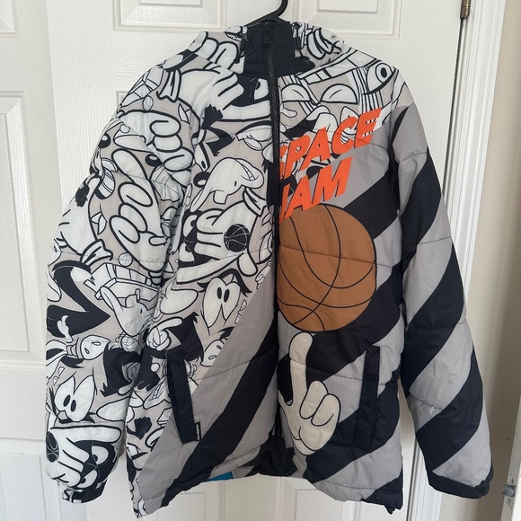 Looney Tunes Space Jam Puffer Jacket - Picture 4 of 9